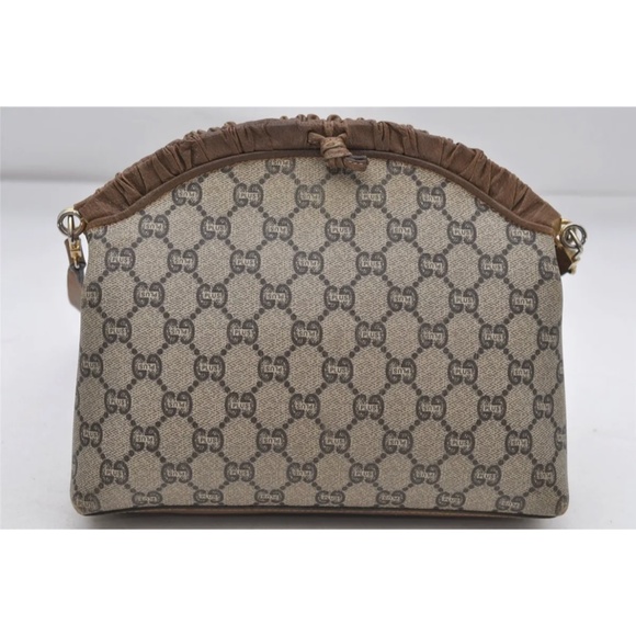 Authentic Brown GUCCI GG Plus Shoulder Crossbody Bag - Picture 5 of 17